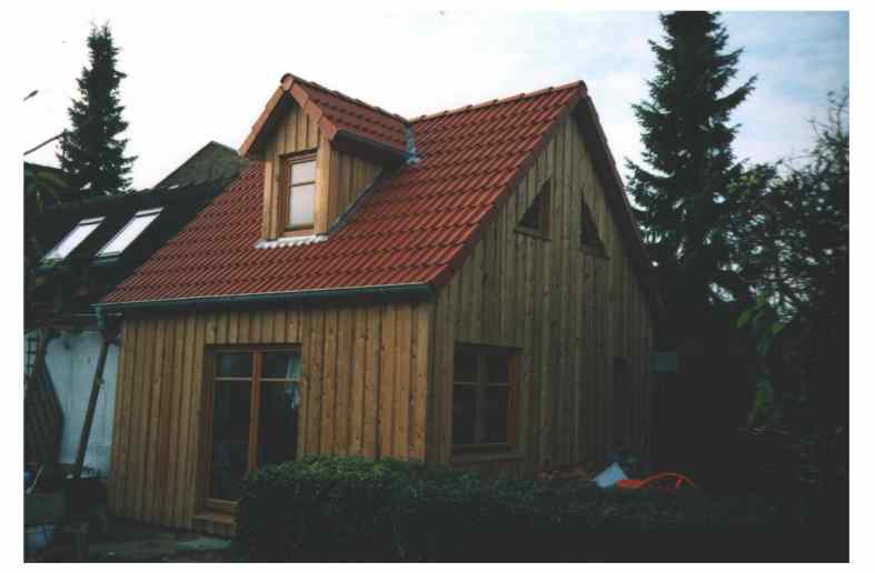 Holzrahmenanbau in Schleswig